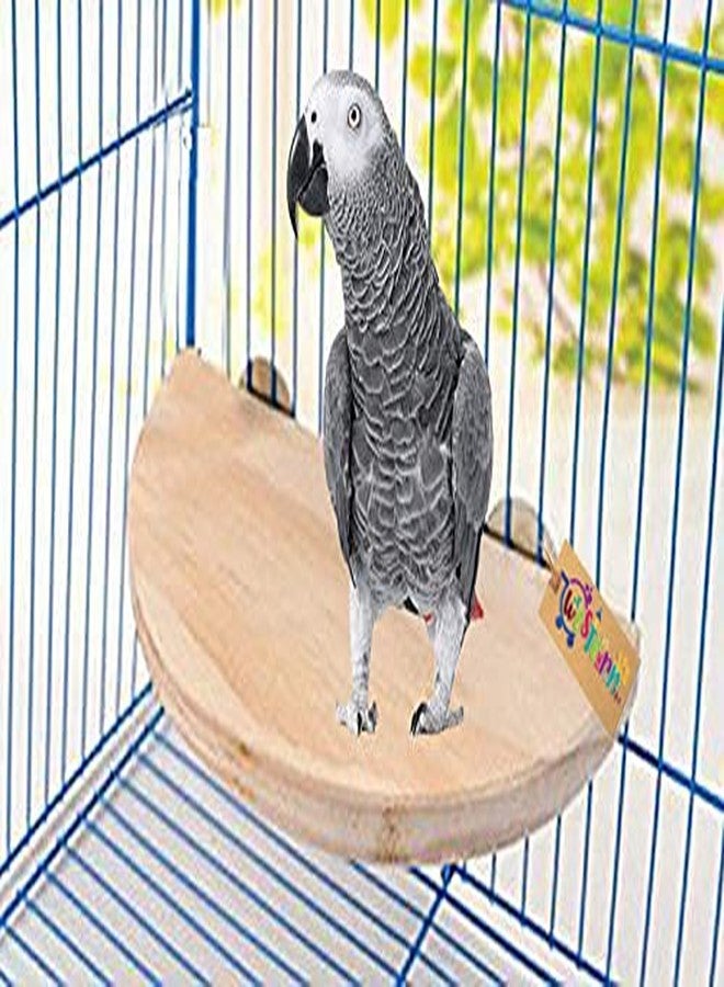 Western Era Platform/Perch/Stand Bird Toy for All Birds (8.5 Inches) - Image 1